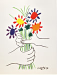 Пабло Пикассо - Цветы и руки