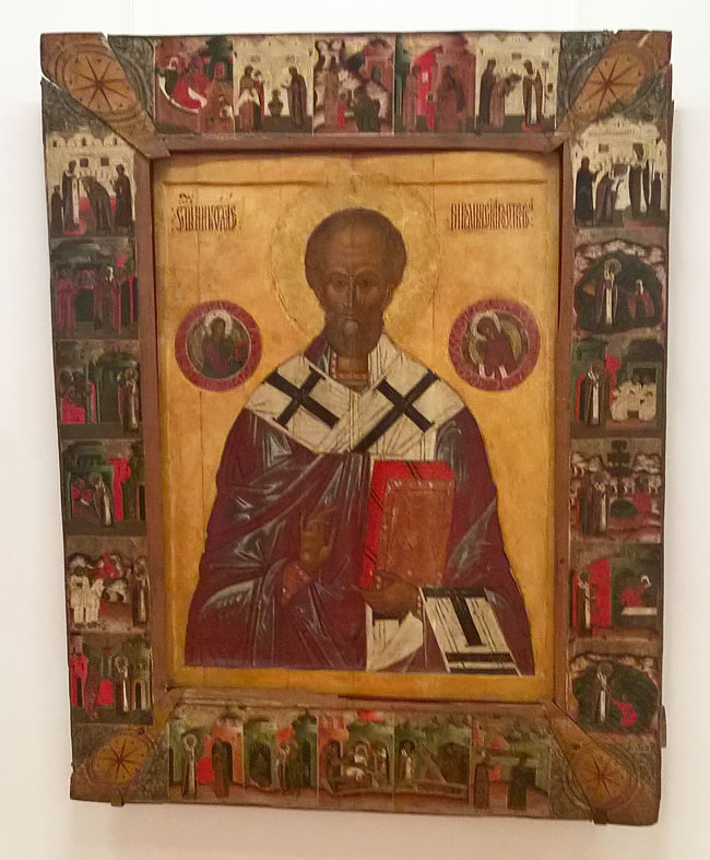 Икона Святитель Николай. XVI век