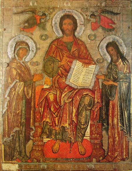 Деисус. Псков, XIII век