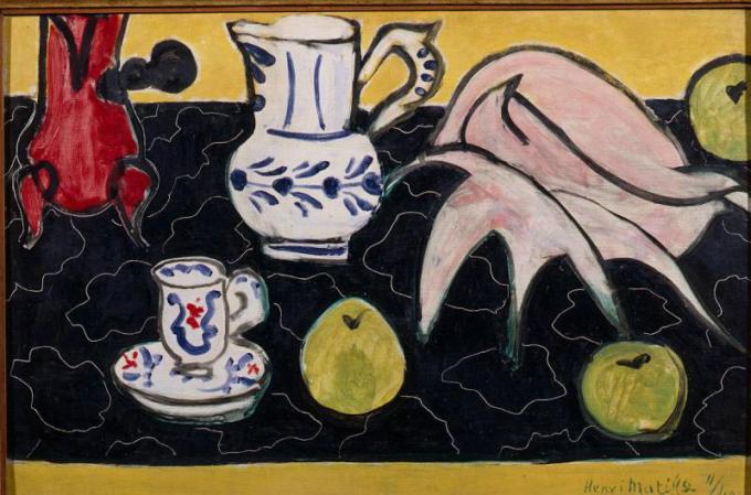 Натюрморт «Раковина на черном мраморе» Анри Матисса