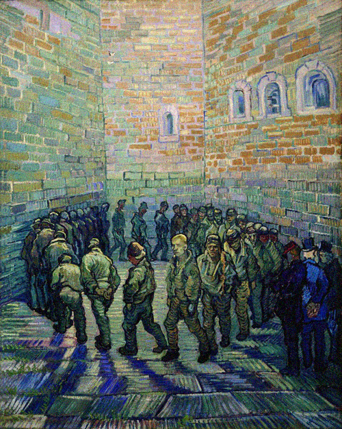 Ван Гог. «Прогулка заключенных»