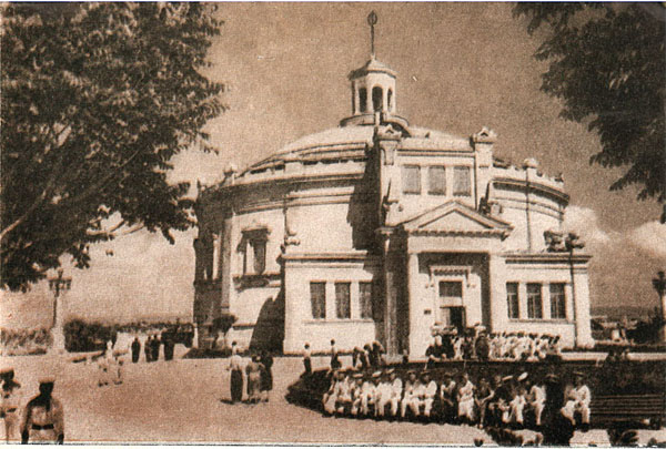 Восстановленное здание панорамы Оборона Севастополя